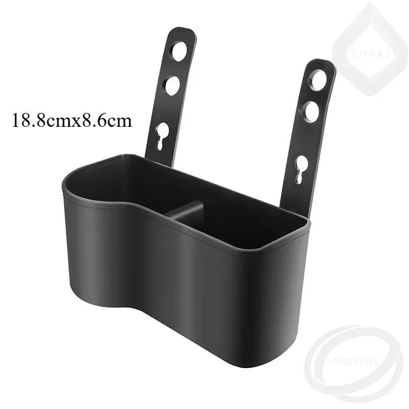 Organizer Sandaran Kepala Mobil Multifungsi - Kotak Penyimpanan Minuman Tempat Cangkir & Tempat Ponsel - Aksesori Mobil