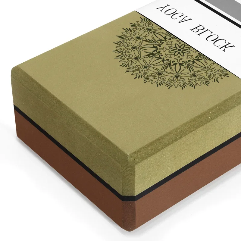 

Latex Free EVA Yoga Block Non Slip Beveled Edge Pilates Prop 2026