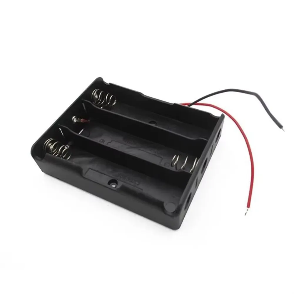 18650 Battery Holder Plastic Battery Holder Storage Box Case for 3x18650 DIY Robot Toy Part