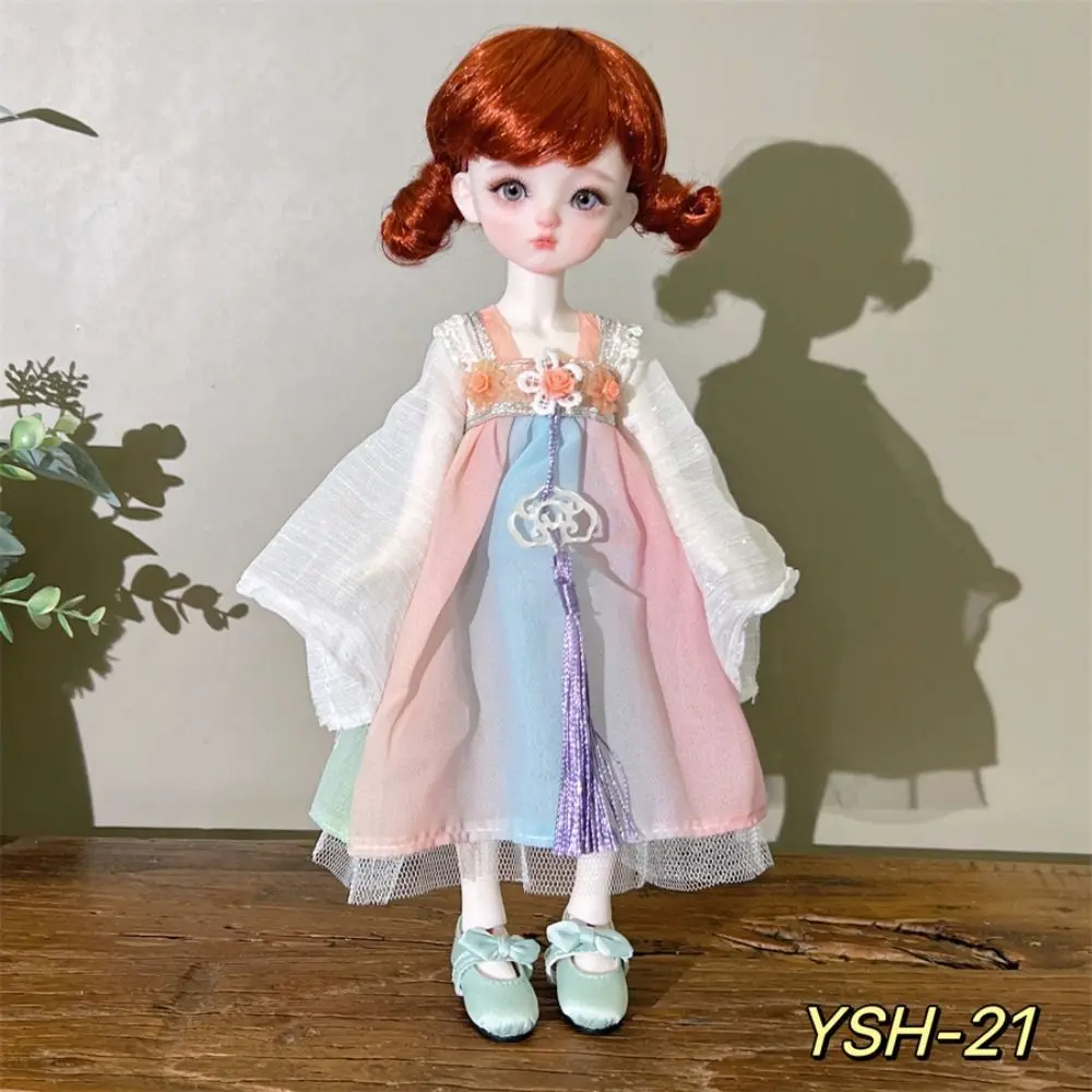 Moda na moda 30cm roupas de boneca muito casual 1/6 bjd conjunto de roupa de boneca vestido de boneca bonito (sem bonecas e sapatos)