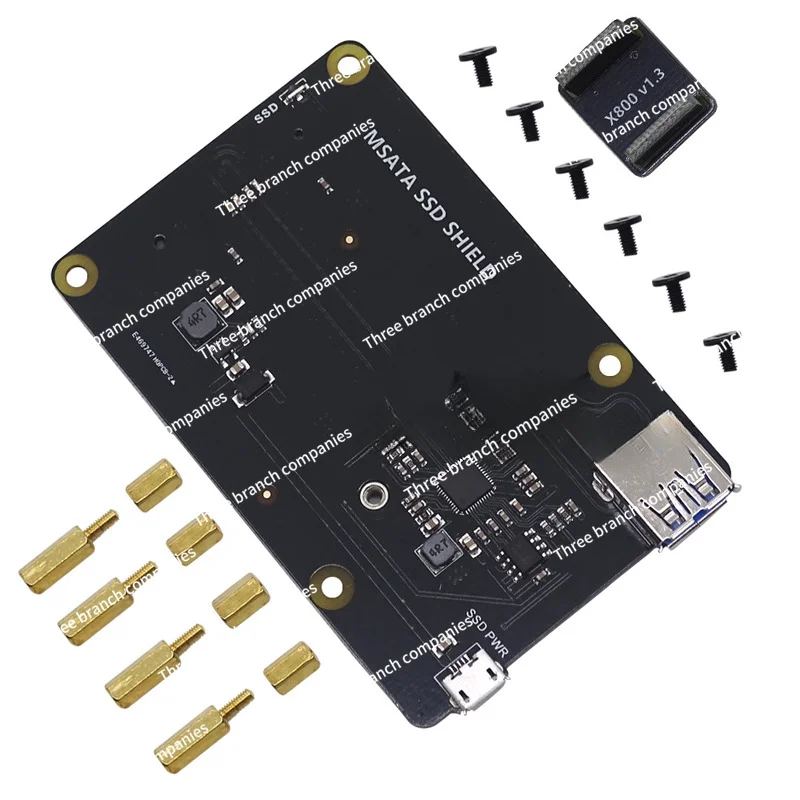 Supports MSATA Hard Disk 1TB Raspberry Pi Raspberry Pi Hard Disk Expansion Board