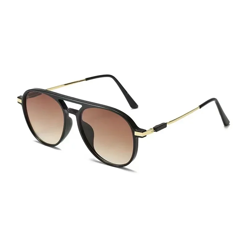 Vintage Pilot Sunglasses Women Men New Fashion Leopard Luxury Gradient Sun Glasses Ladies Trendy Sexy Shades view 5