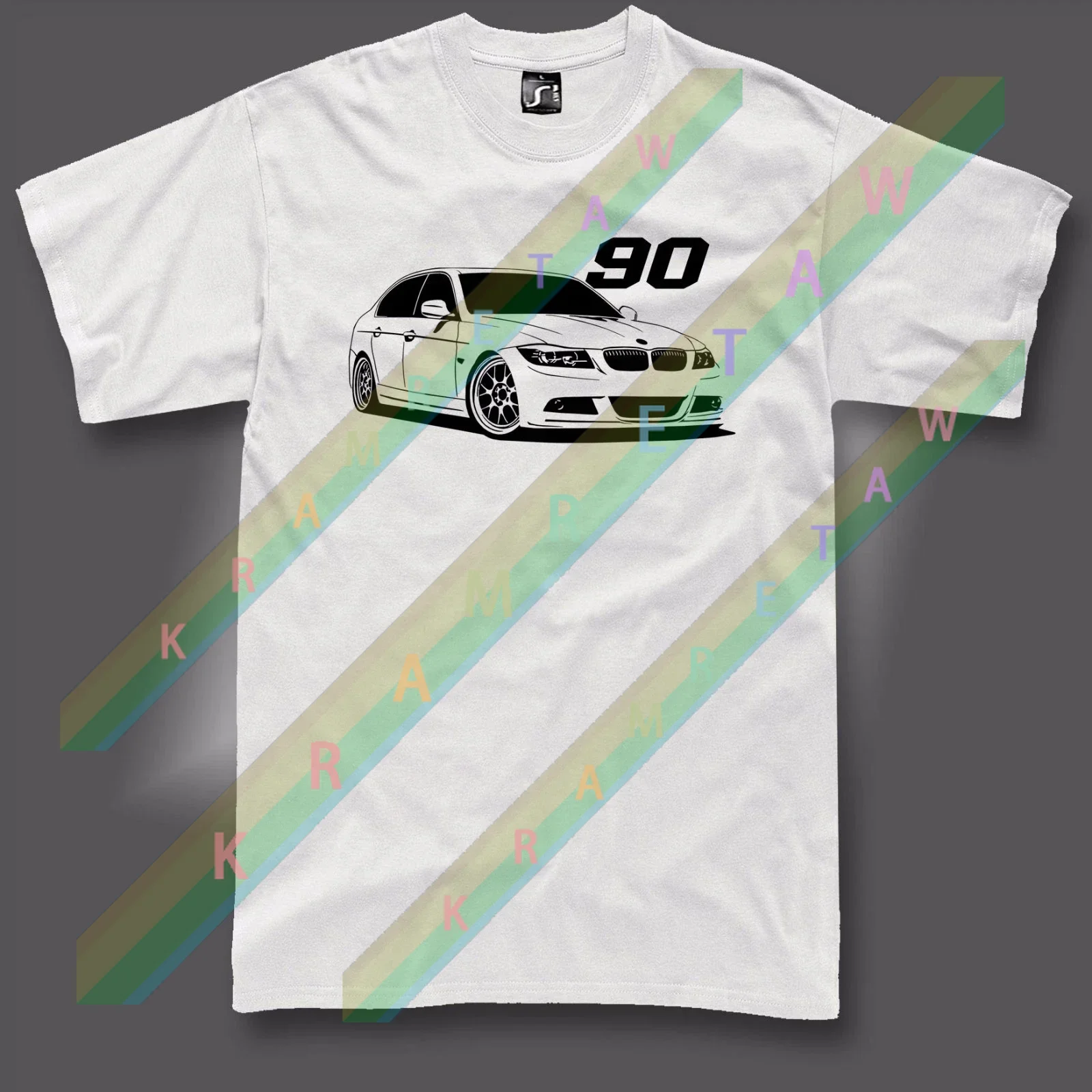 

2025 summer Men 100% Cotton T Shirt Casual E90 fans m3 330i 325i 328i 335i car T-shirt Graphic Summer Cool Tee