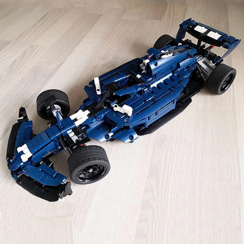 2024 F1 MOC-143618 Racing Sports Car Supercar Model Building Blocks Bricks 42154 Ford Vehicle Puzzle Toys Birthday Gift For Kids