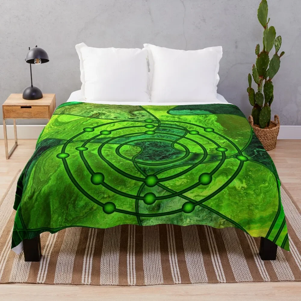 Element 17: Chlorine Throw Blanket Decorative Beds Blankets For Bed Blankets