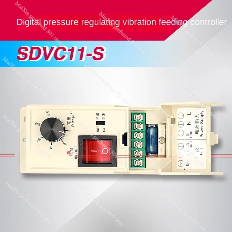 Digital Voltage Regulator SDVC11-S 4A Vibrating Disc Controller Feeder 220V/5A