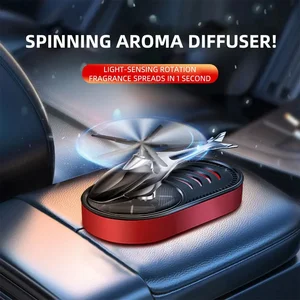 El Pendulo Creativo del Coche del Asito Giratorio del Hop of La Decoración del Perfume de la console Central del Coche del Avión Solar de la aromatherapy del Coche 11 Main Sales Aroma Car - №3