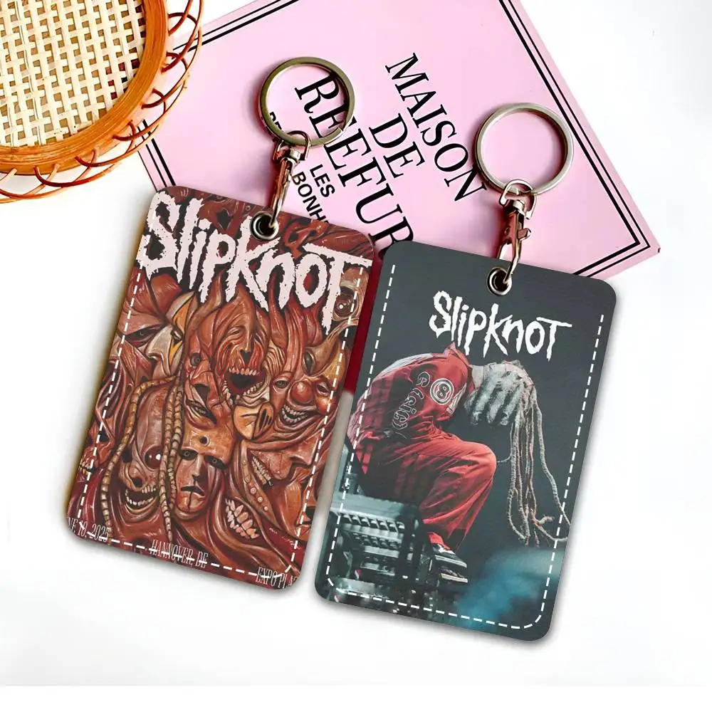

Брелок-картхолдер S-Slipknot-T из искусственной кожи для ключей, брелок для дверных замков, брелок для ID-карт