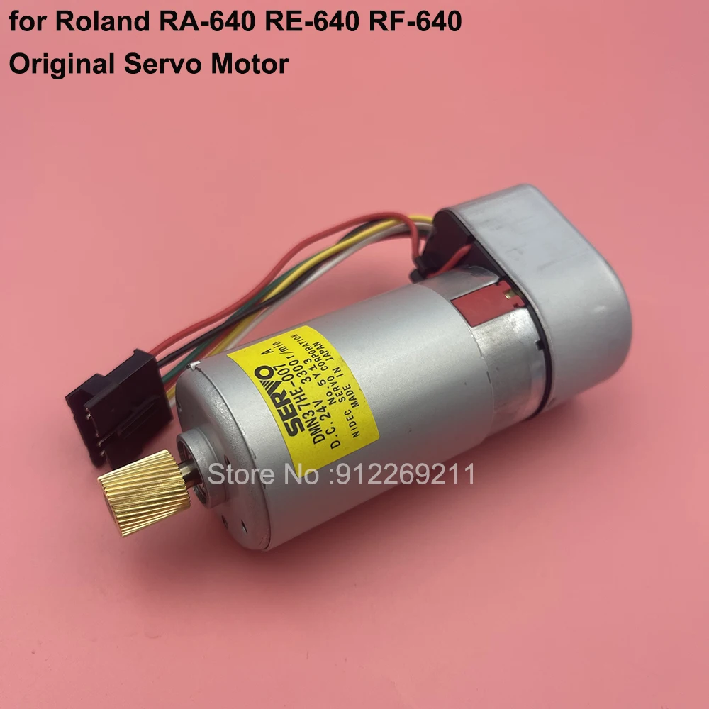 Original Roland RE640 Scan Motor Servo Motor for Roland RA-640 RE-640 RF-640 Inkjet Printer Carriage Motor Engine P/N:6000002594