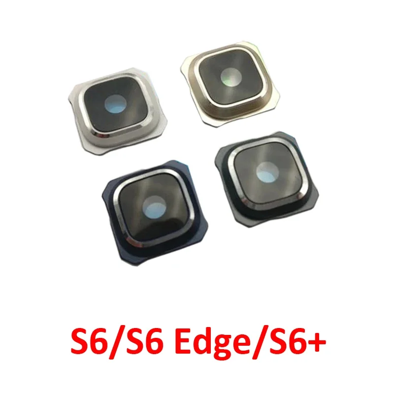 

Pop For Samsung Galaxy S6 G920 G920F Edge G925 G925F Plus G928 G928F Phone Housing Back Camera Glass Lens Cover