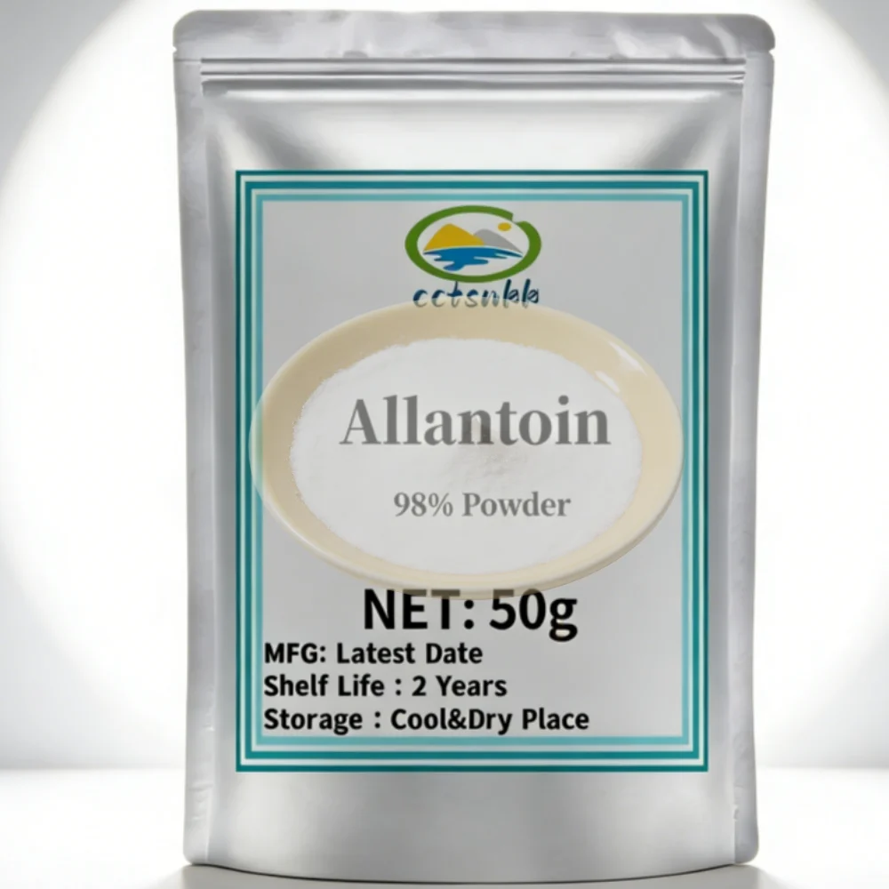 

Hot Sale 99% Allantoin Powder Treatment Of Skin Ulcer Makeup Glitte Body Mystic Antioxidant Free Shipping