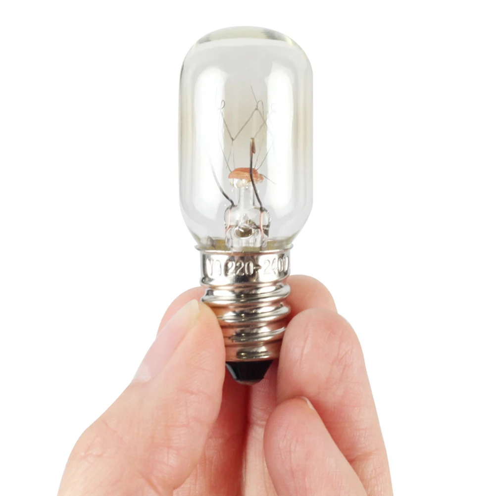 

5pcs E14 Base Light Bulb Set 15W Warm White Refrigerator Fridge Freezer Appliance LED Bulb Lightweight Storage Solution