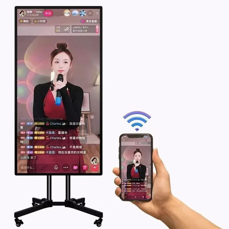 Professional 15.6 Inch 2K Desktop Live Streaming Broadcast Gaming And Broadcasting Monitor with USB-C HDMI DisplayPort