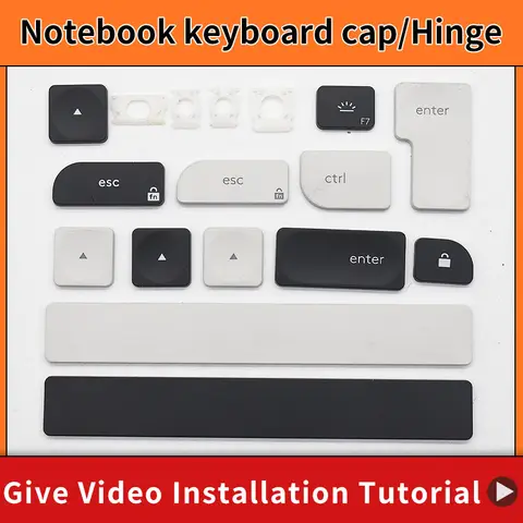 Black Replacement Brand New Keycap Key Cap Scissor Clip Hinge Button For Logitech MX Logitech Craft YR0064 MX Keys For Mac