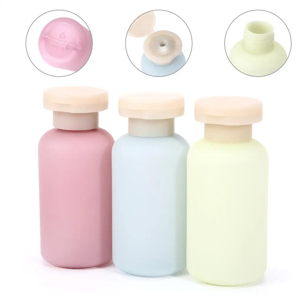 

100ML Silicone Travel Bottles Portable BPA Free Leak Proof Squeezable Large Size Containers Travel Essentials Sets Accessories