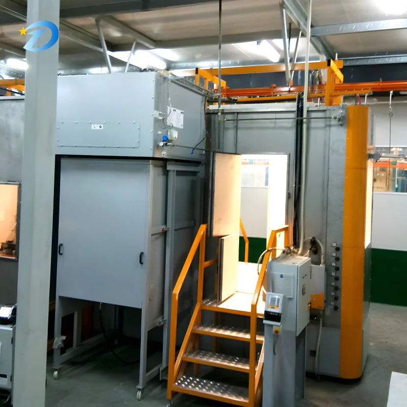 Automatic Paint Spraying Production System Hanging Industrial Machinery Surface Treatment Spray Paint Machine