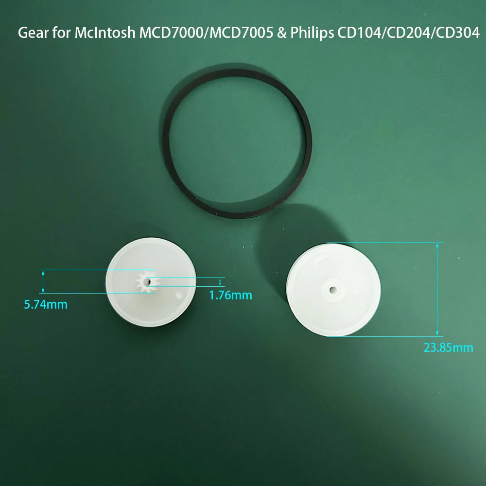 Engranaje de bandeja CDM-1 para McIntosh MCD7000/MCD7005 y Philips CD104/CD204/CD304-pieza de reparación del mecanismo de carga del reproductor de CD