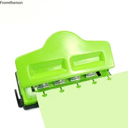 Fromthenon Discbound Hole Punch Mushroom Shape 1/4 Ring Holes Paper Puncher for A4A5A6 Disc Bound Notebook Scrapbooking Binding