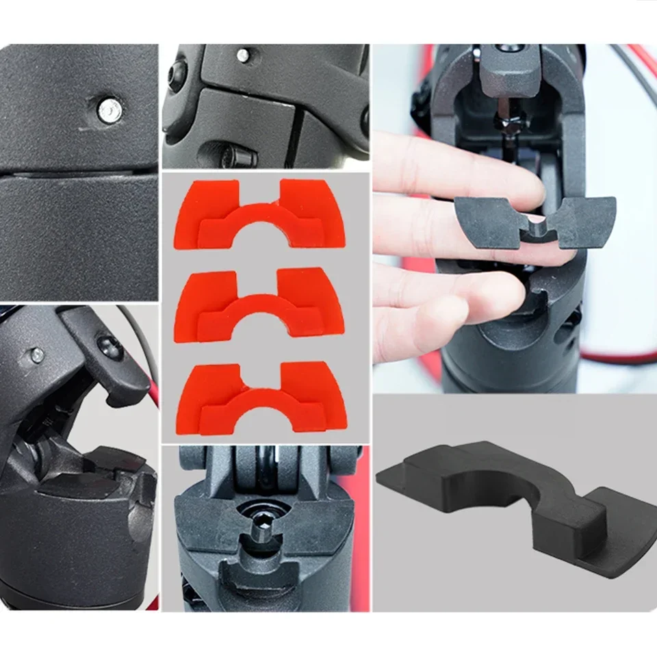 3 Stuks Voorvork Demping Rubber Pad Elektrische Scooter M365 Onderdelen Shake Reducers Voor Xiaomi M365 1S Pro Fold Kussen Accessoires