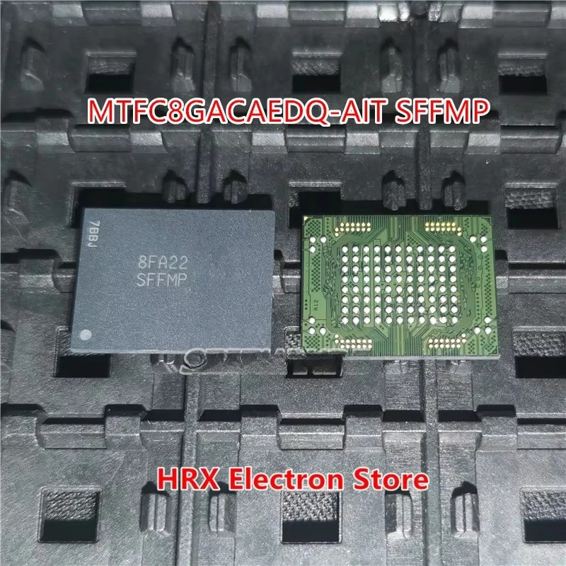 100% New Original MTFC8GACAEDQ-AIT SFFMP BGA EMMC 1PCS/LOT