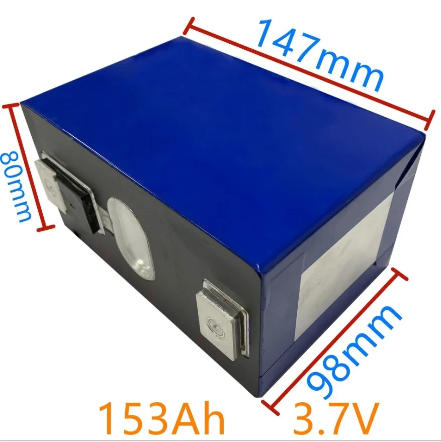 Rechargeable NMC Batteries CATL 3.7V 153Ah A Grade Prismatic Cell Storage Batteries for EV