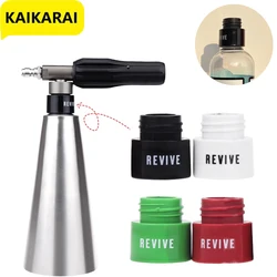 Foam Bottle Connector Car Cleaning Fluid Bottle Adapter High Pressure Foam Spray Gun Outdoor Car Wash Accessories
