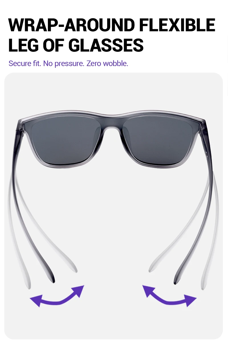 SCVCN Polarisierte Angeln Sonnenbrille Mode Laufen Sport Sonnenbrille Outdoor Wandern Stick Casual Gläser MTB Radfahren Gläser – Detail 8