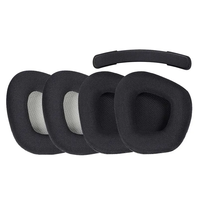 استبدال وسادات الأذن رغوة الذاكرة غطاء وسادة الأذن ل Corsair Void PRO ELITE RGB سماعة الألعاب اللاسلكية غطاء للأذنين بطانة للأذن
