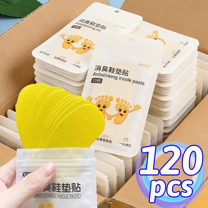 Summer Shoes Deodorant Sticker Fragrance Preserving Stick Foot Odor Artifact Sneaker Smell Fresh Fruity Aroma Insole Stickers