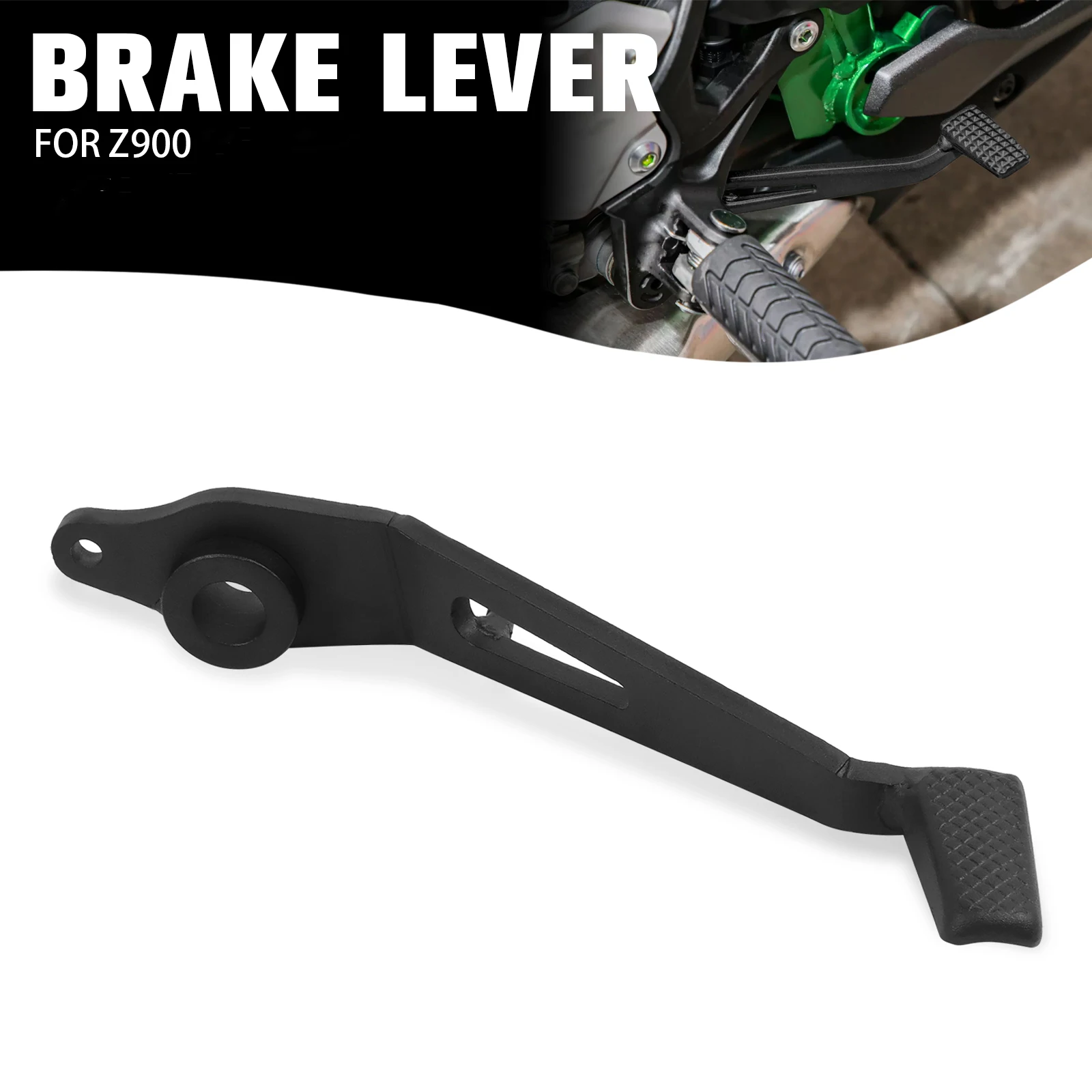 Für KAWASAKI Z900 Z900SE Z900 SE 2017-2024 2022 Motorrad Hinten Fußrasten Fuß Bremspedal Steuerhebel Zubehör