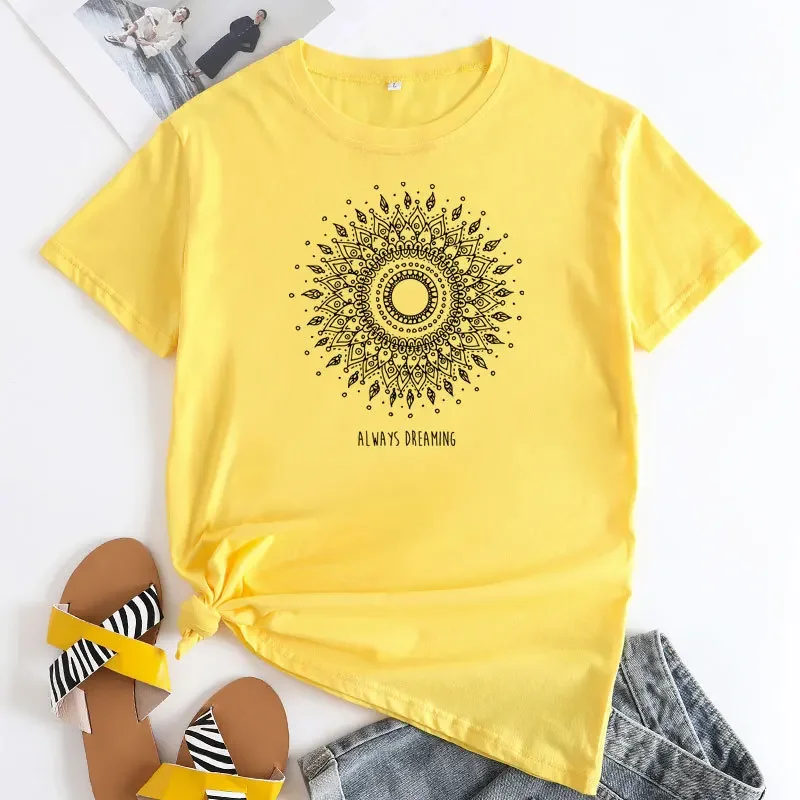 100% Cotton Women\'s T-shirt Short Sleeve Tees Female Oversized Graphic T Shirt Ladies Summer Tshirt New Fashion Women Tops