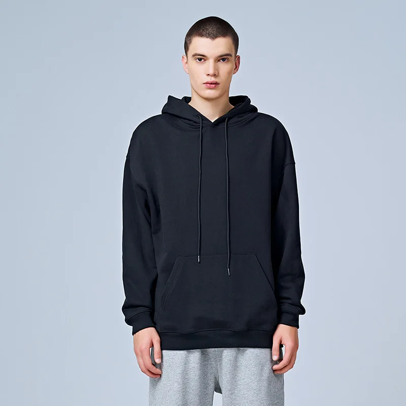 Blank Fleece Pullover Hoodies Unisex Wholesale Hip Hop 11 Color Hooded Sweatshirt Men Cheap Fashion Black Hoodie For Men