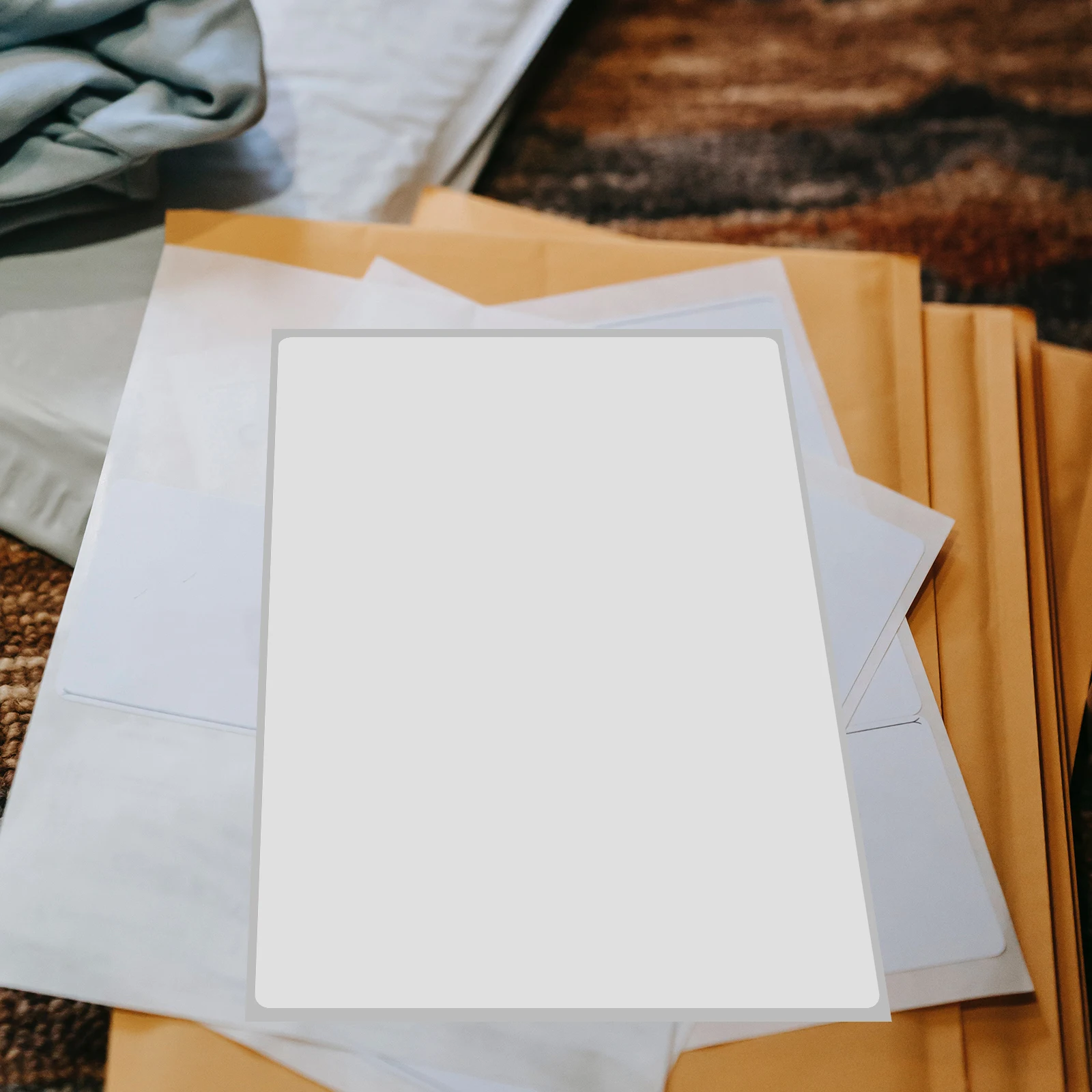 

160 Sheets Handwritten Shipping Waterproof Sticker Paper For Kitchen Storage Bins Organization Labels Removable