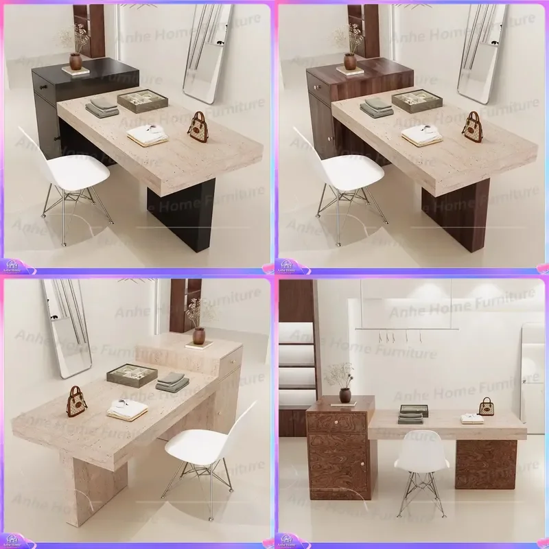 Modern Island Display Cabinet Retail Store Checkout Counter Clothing Jewelry Showcase Table Storage Unit Simple Design