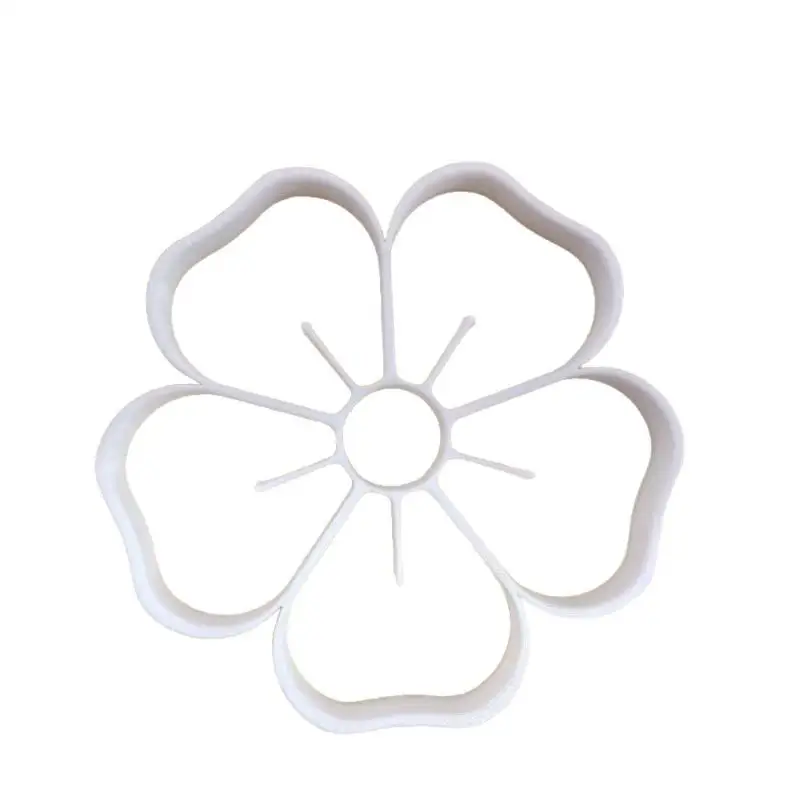 Blumen-Ton-Ausstechform aus Kunststoff, Blumenform mit glatten Kanten, wiederverwendbar für DIY handgemachte Keramik, Polymer-Ton-Bastelarbeiten – Detail 5