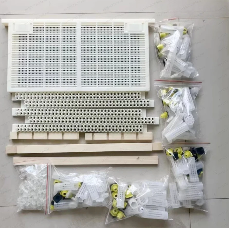 

1set queen rearing system bee larva cell cups frame cage for cqr-3 Royal jelly production equipment of beekeeping tools supplies