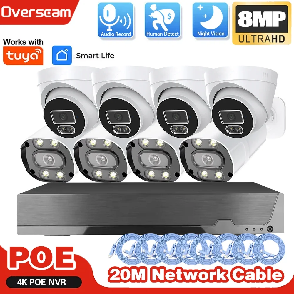 4K 8CH Tuya Poe Nvr… - image