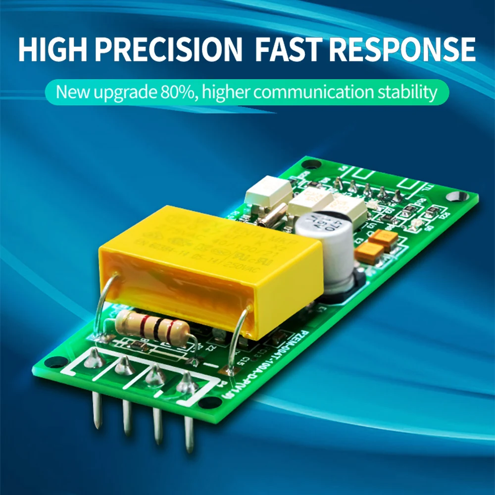 Multifunction PZEM-004T 100A AC 80-260V Digital Voltmeter Ammeter Wattmeter Digital Test Pulse Communication TTL Serial Module