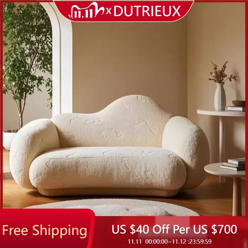 

Cream White Living Room Sofas Cloud Cheap Hallway Accent Aesthetic Living Room Sofas Decoration Koltuk Takımı Room Decorations