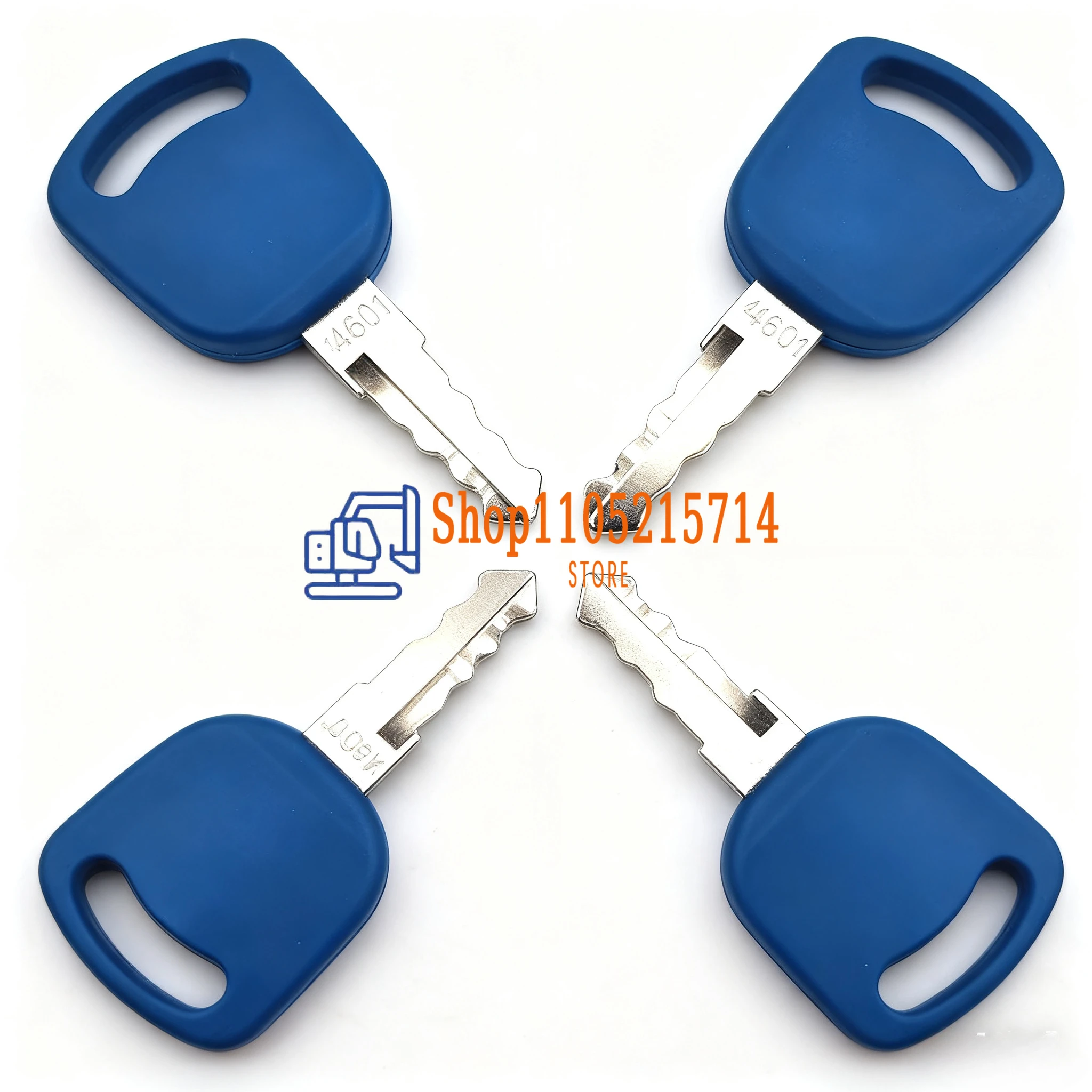 50PCS 14601 Key 82003267 82030143 Ignition Key For New Holland Excavator Tractors