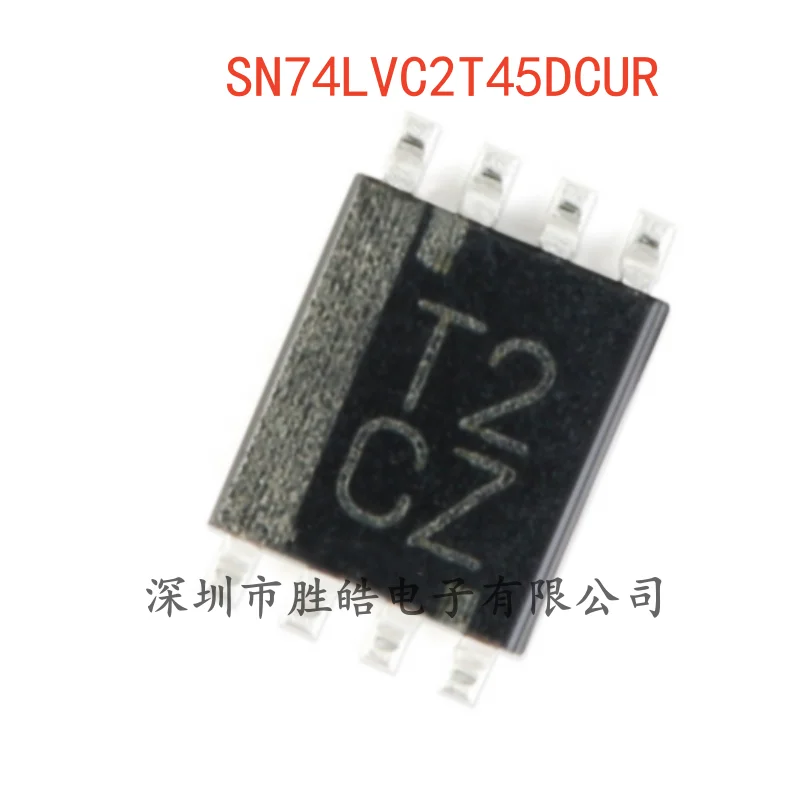 (10PCS)  NEW  SN74LVC2T45DCUR  74LVC2T45  Three-State Output 2-Bit Dual Power Bus Transceiver   VSSOP-8  Integrated Circuit