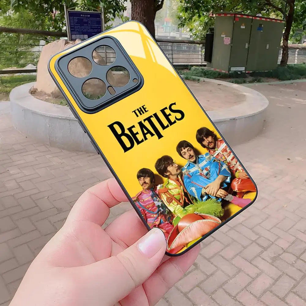T-The Rock B-Beatles Band Handyhülle für Xiaomi Redmi Note 15 14 13 12 11 4G 5G Pro plus Glasabdeckung