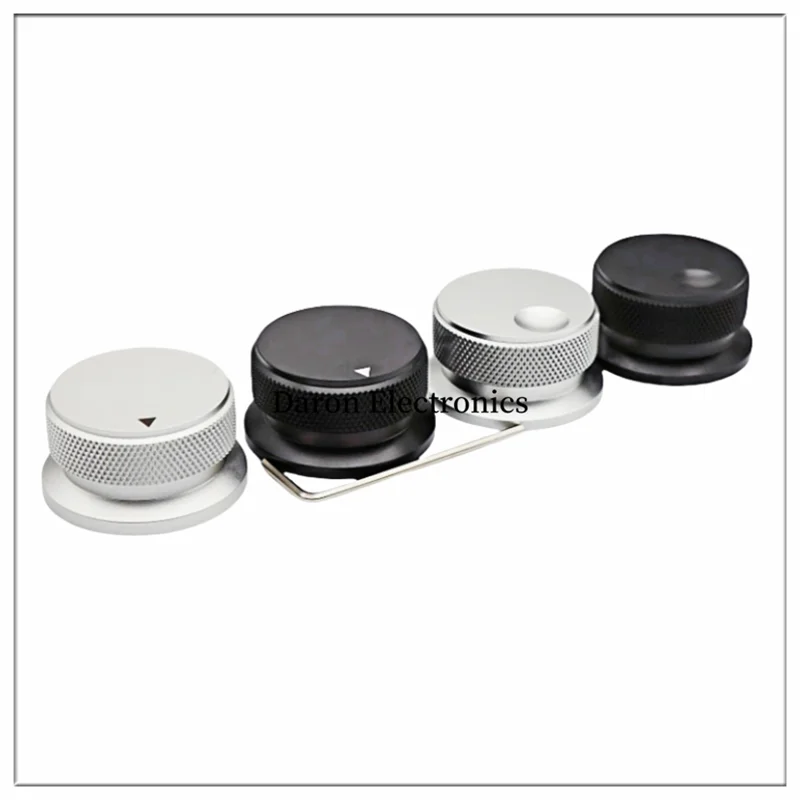 Aluminum alloy solid knob 38*20 color sandblasting process medical device instrument switch adjustment cap Potentiometer knob