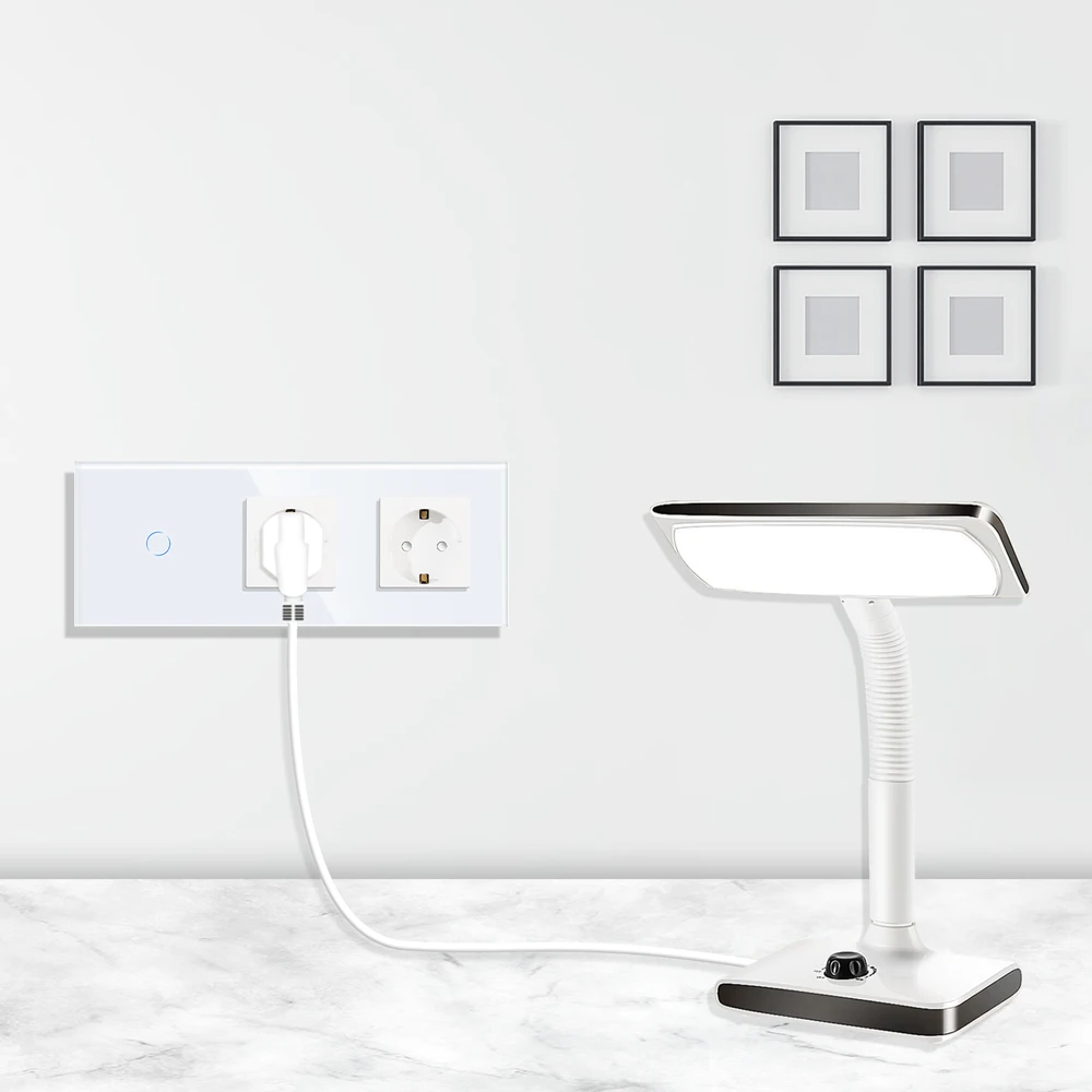 Imagem -06 - Bingoelec Wifi Wall Touch Switch Tomadas Usb Duplas Tipo-c Gang Light Switches Gang 3gang Funciona com Alexa Tuya Google Home