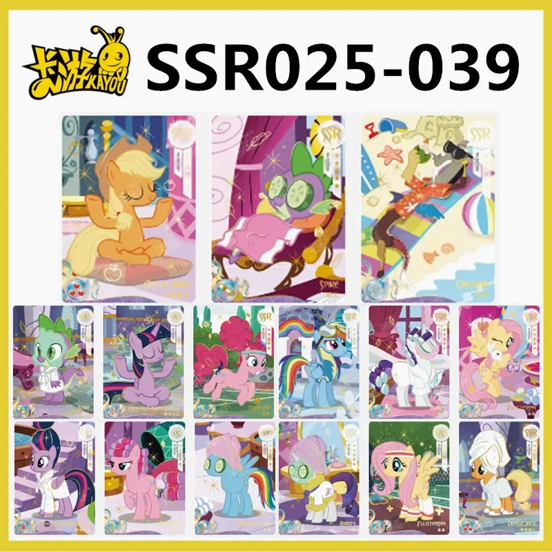 My Little Pony Cards YH-03 Series SC SGR LSR Collection Zeldzame kaarten Kinderspeelgoed Verjaardagscadeau