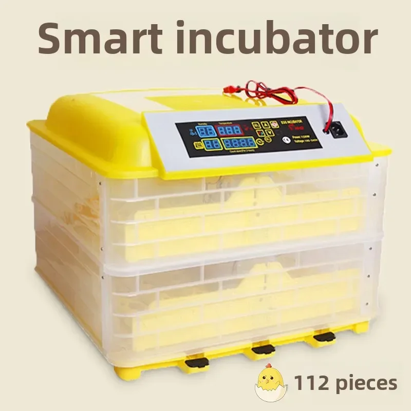 Incubator Small Breeding Incubation Automatic Temperature Control112 Pieces Dual Power Supply Fully Automatic Chicks