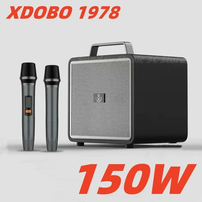 

Caixa de som XDOBO Thunder 1978 Thunder 150W Ultra Power Outdoor Bluetooth Speaker Karaoke Instrument Music Center Family Party