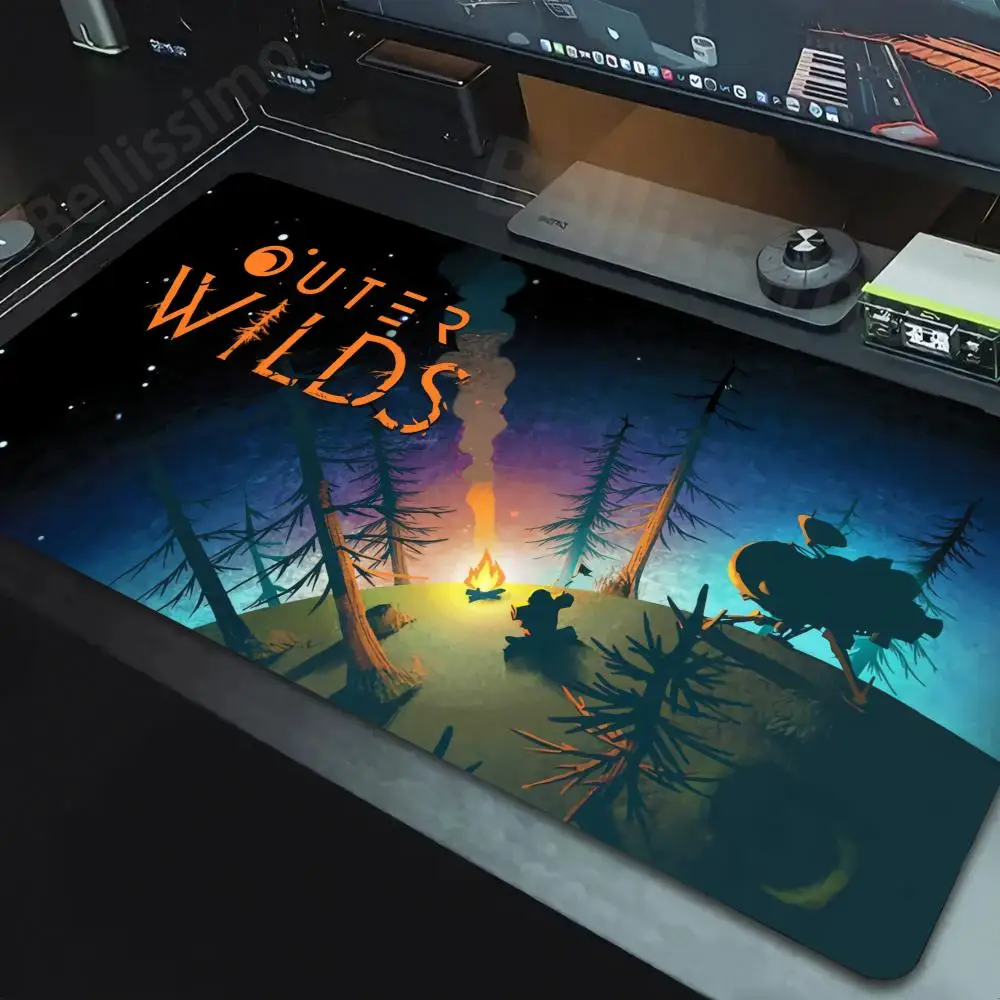 

Outer Wilds Mouse Gaming Pc Accessories Gamer Keyboard Pad Deskmat Mausepad Rubber Mat Mousepad Mats Cabinet Mause Laptops Pads