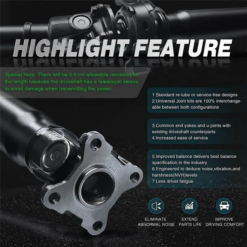 AEF2-Front Drive Shaft Assembly A2044101801 For Mercedes-Benz W221 W204 W212 C-E-S-Class