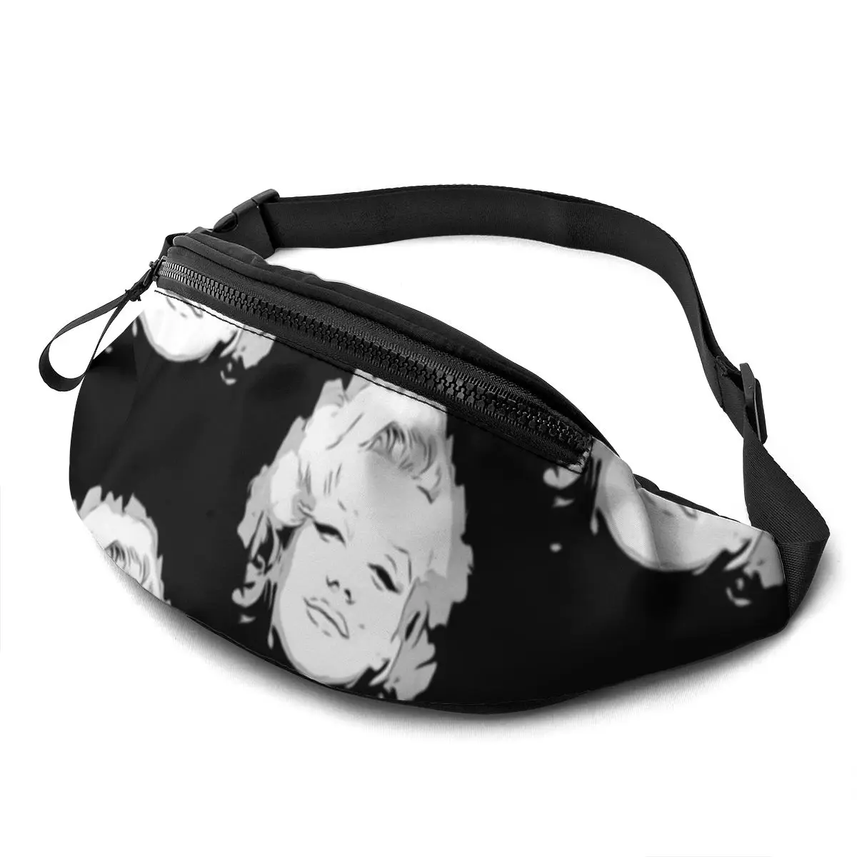 

Bombshell Waist Bag Print Polyester Waist Pack Hiking Ladies Bag